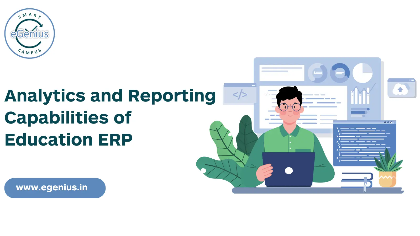 Analytics and reporting capabilities of Education ERP 